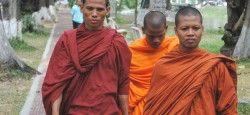 Monks in Siem Reap, Cambodia
