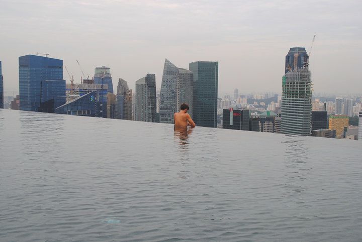 Robert Schrader at the Marina Bay Sands Hotel