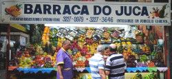 Fruit stand at Mercado Municipal in São Paulo, Brazil