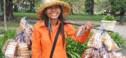Teen girl in Cambodia