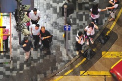 Hong Kong crosswalk