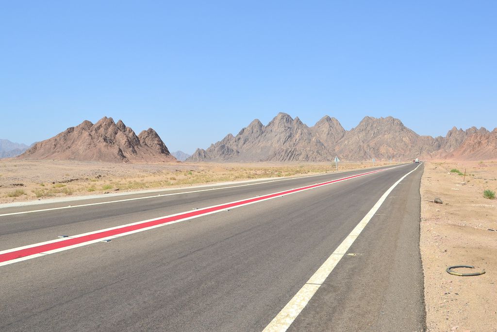 Sinai desert near Sharm el Shiekh, Egypt