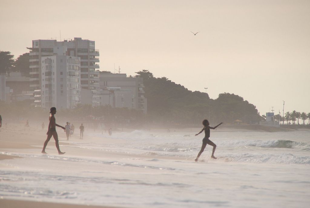 Ipanema Beach in Rio de Janeiro, Brazil