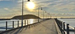 Coffs Harbour Boardwalk Pier in Coffs Harbour Australia