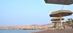 Beach in Eilat, Israel