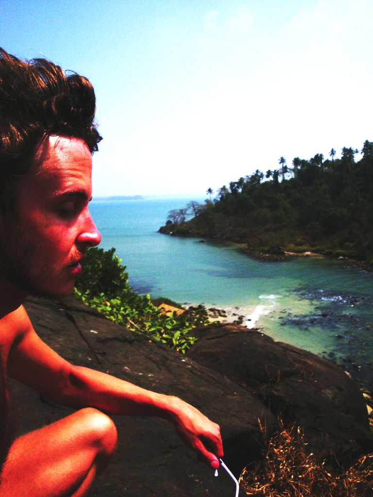 Robert Schrader at Palolem Beach