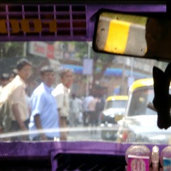 Mumbai India Taxi Cab