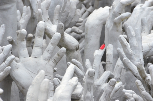 Wat Rong Chiang Rai Ghosts of Travel Future