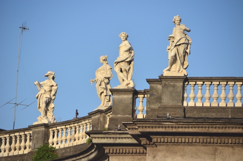 Naples Statues