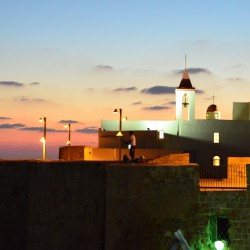 Akko Israel Night Photo