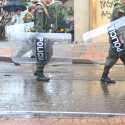 Bogota Colombia Police