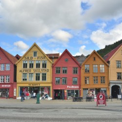 Bryggen in Bergen Norway