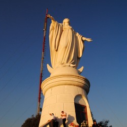 Cerro San Cristobal in Santiago Chile