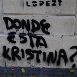 Christina Kirchener Graffiti in Argentina