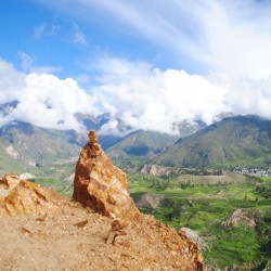 Colca Canyon in Peru