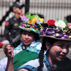 Dancing Women in Lima Peru