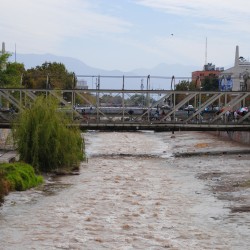 Dirty River in Santiago Chile