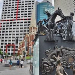 Downtown Brisbane Australia