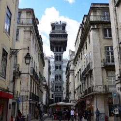 Elevador de Santa Justa Lisbon Portugal