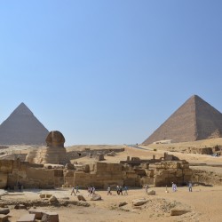 Giza Pyramids in Egypt