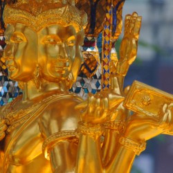 Golden Buddhist Statue