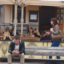 Hipster in Sodermalm Stockholm Sweden