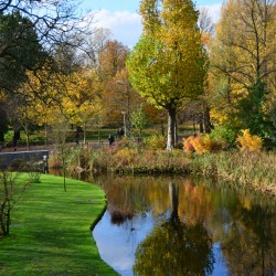 Lake in Amsterdam Holland
