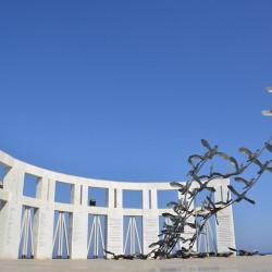Monument to Plane Crash in Sharm el Shiekh Egypt