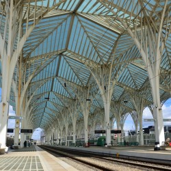 Oriente Station Lisbon Portugal