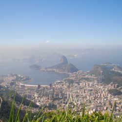 Panorama of Rio de Janeiro Brazil