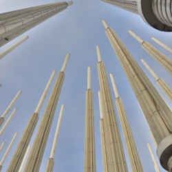 Parque de las Luces in Medellin Colombia