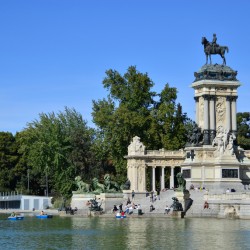 Parque del Buen Retiro Madrid Spain