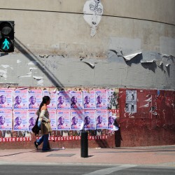Political Posters in Santiago Chile