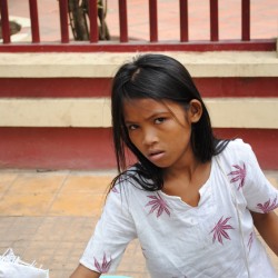 Poor Child in Cambodia