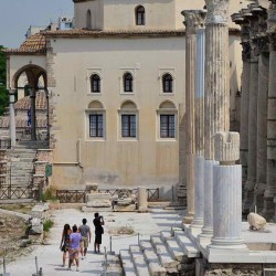 Ruins in Athens Greece