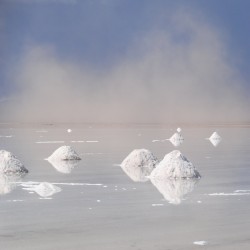 Salt at Salar de Uyuni Bolivia