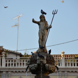 Statue in Granada Spain