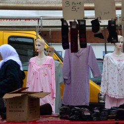 Street Market in Amsterdam Netherlands
