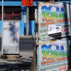 Street Posters in Santiago Chile