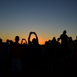 Sunrise Over Uluru Australia