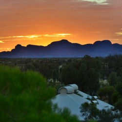 Sunset Over Kata Tjuta Australia
