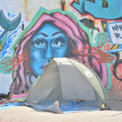 Tent Graffiti