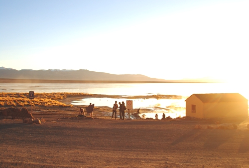 You'll want to take a dip in aguastermales on a cold, Bolivian morning