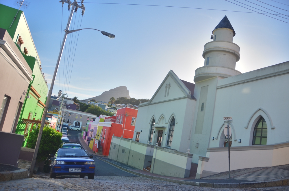 Bo Kaap's varied topography, exotic scenery and colorful paint job give it the impression of being wild