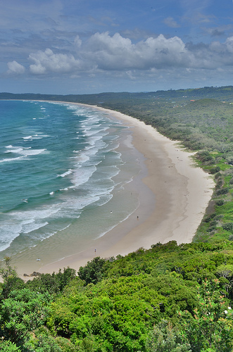 This picture of Tallow Beach in Byron Bay, Australia speaks for itself, no?