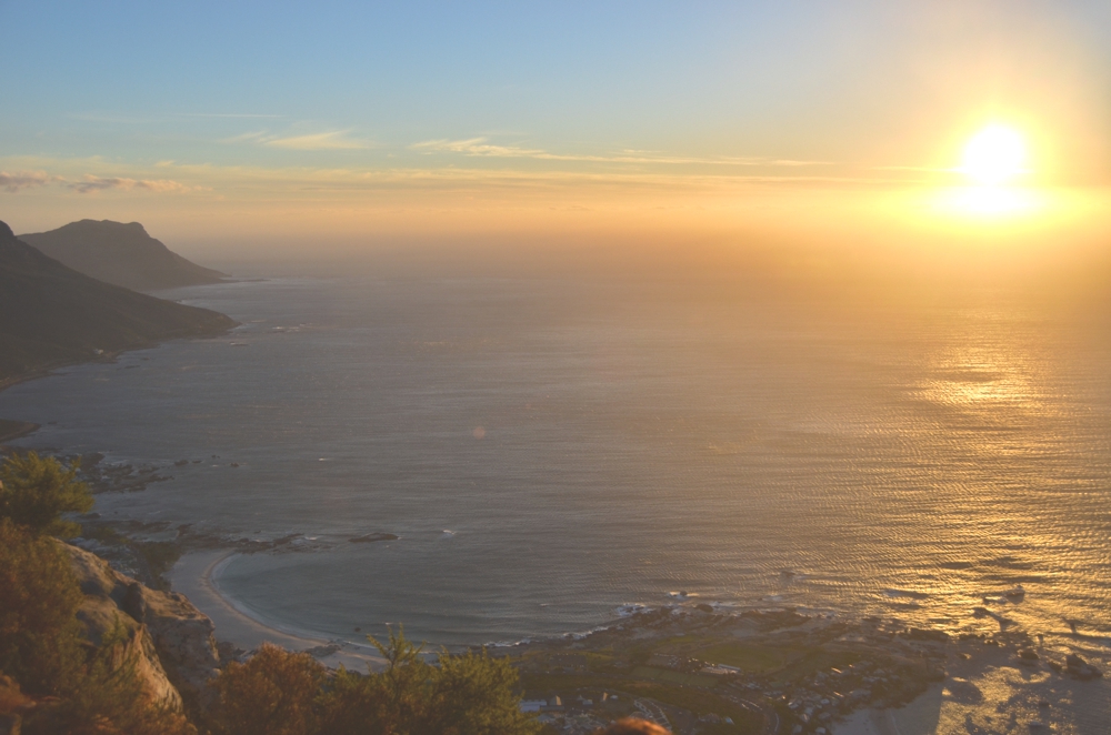 Sunset from the summit of Lion's Head