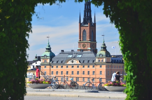 Old Town Galma Stan, as seen from Slussen