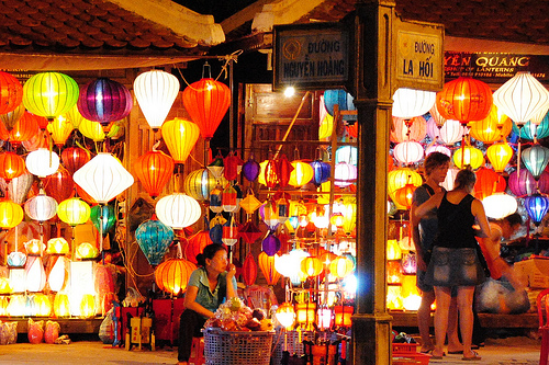 Hoi An's as interesting by night as it is in the morning