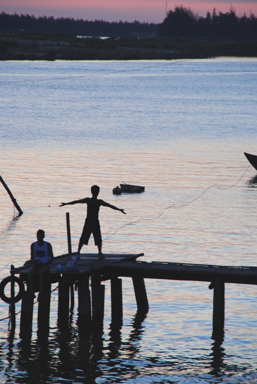 Greet the sun in Hoi An, a French colonial settlement about halfway up the Vietnamese coast