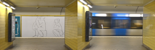 Stockholm's metro system is something of a public art project